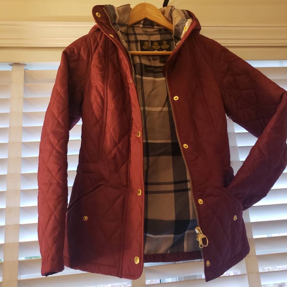 Barbour Millfire Hooded Quilt Jacket